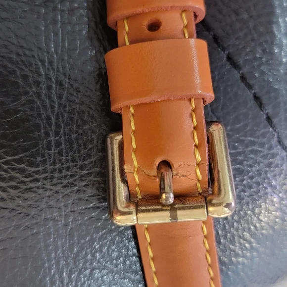 EUC Authentic Louis Vuitton Alma MM Brown Epi w/ extendable Strap - Picture 11 of 16